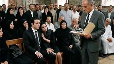 في جنازة بنتي