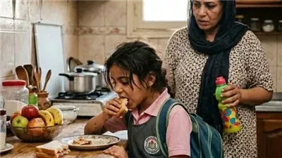 قصه بنتي بترجع من المدرسه كل يوم وهي جعانه من حكايات نور محمد